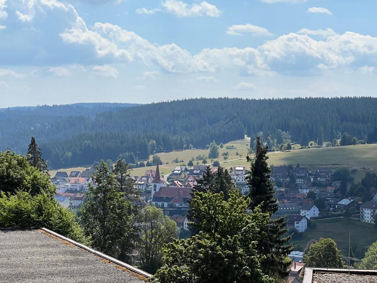 Apartment Annis Panoramablick Pool Sauna Tennis Schonach im Schwarzwald Exterior foto